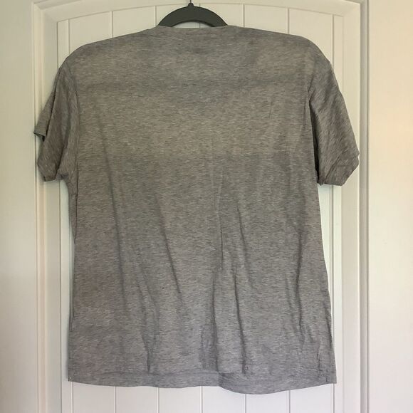 J. Crew Gray Lace T-shirt - Picture 3 of 4